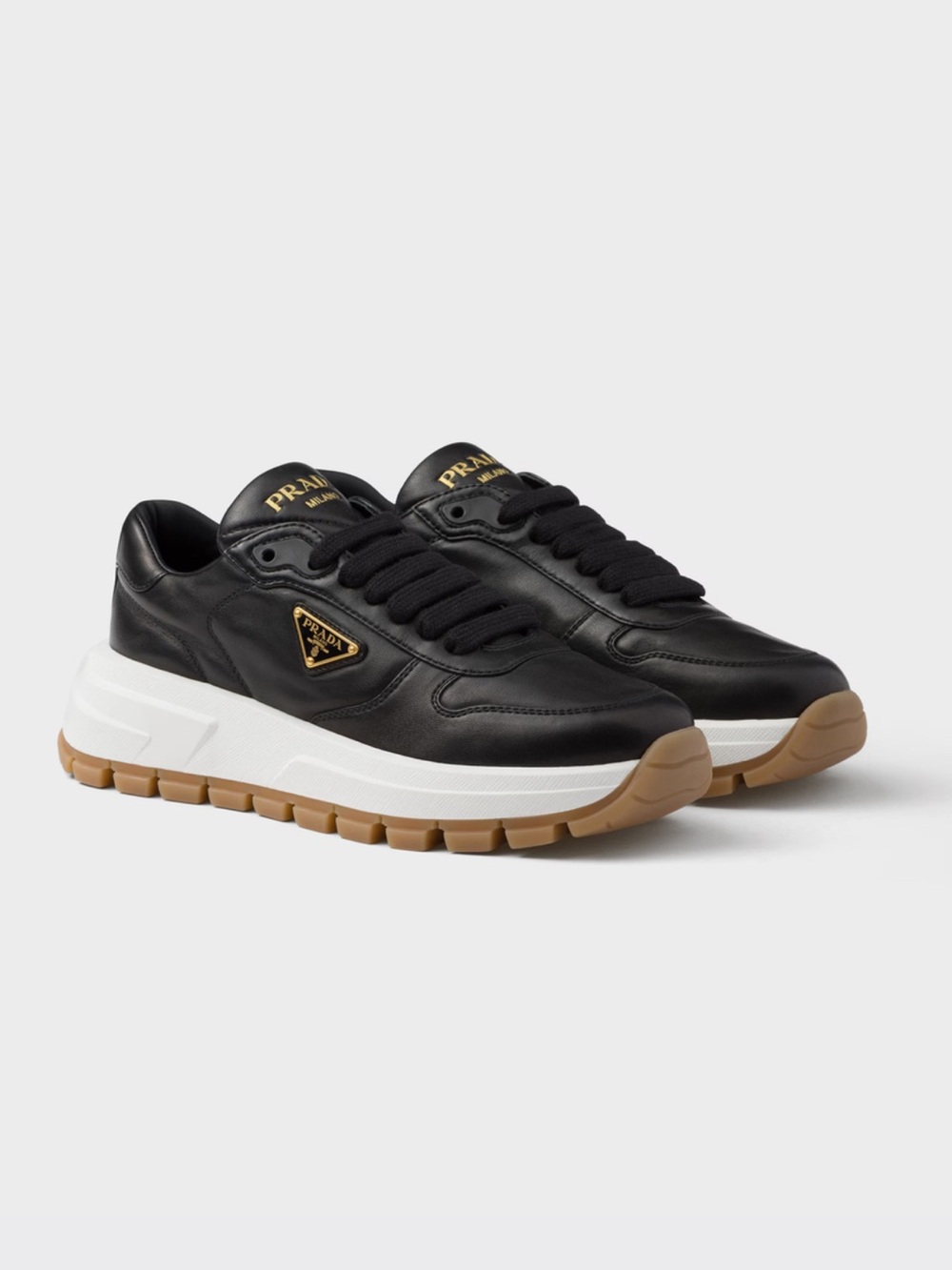 Prada Women's Prax 01 leather sneakers